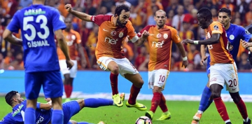 Galatasaray ile aykur Rizespor 35. randevuda