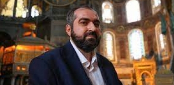 Ayasofya Camii imam Mehmet Boynukaln grevinden ayrld