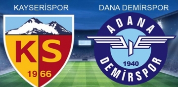 Kayserispor ile Adana Demirspor 34nc defa karlaacak