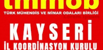 TMMOBdan Kayseri Deprem Raporu