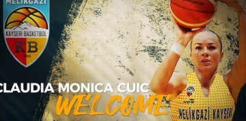 Kayseri Basketbol Claudia Cuic transferini duyurdu