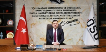 Kayseri OSB Bakan Yaln'dan 30 Austos Zafer Bayram Kutlama Mesaj