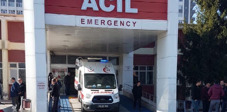 Kayseri Asayi ube Mdr Saln, kazada yaraland