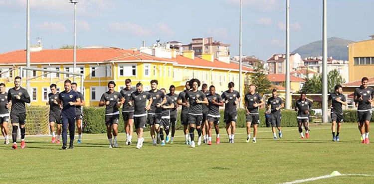 Kayserispor'da Sivasspor hazrlklar devam ediyor