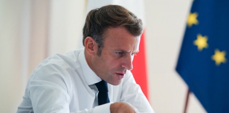 Fransa Cumhurbakan Macron'un Trke Dou Akdeniz mesajna tepki