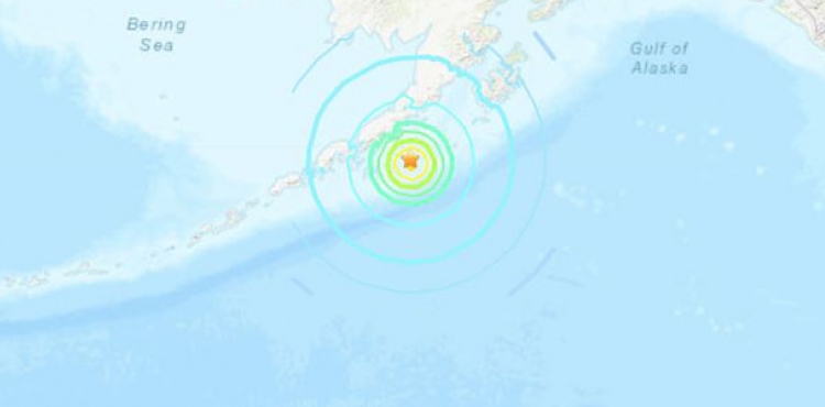 Alaskada 8,2 byklnde deprem