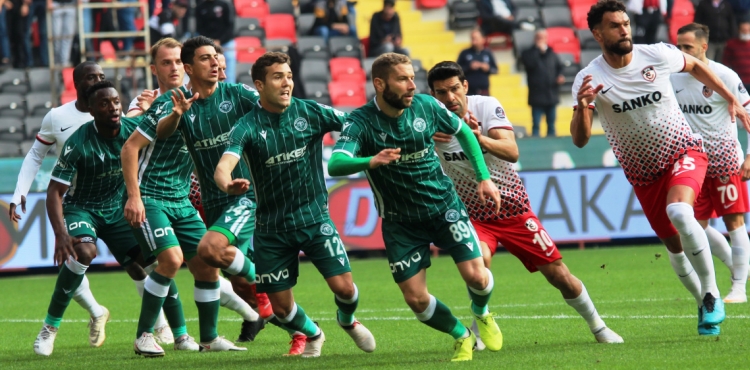 Spor Toto Sper Lig: Gaziantep FK: 2 - Konyaspor: 1