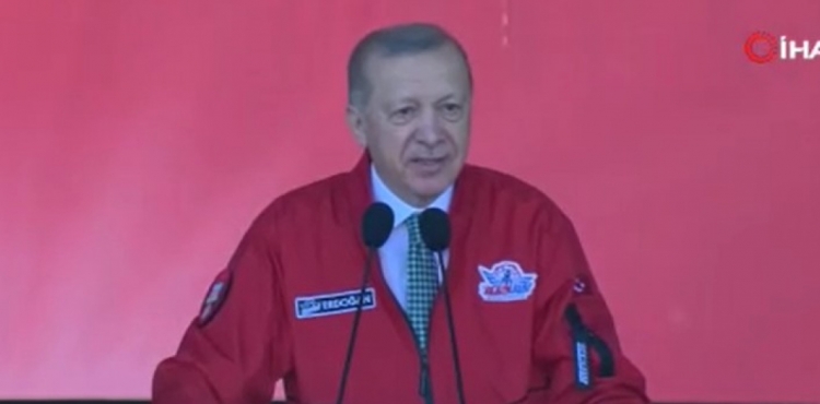 Cumhurbaşkanı Erdoğan'dan Azerbaycan'da dünyaya net mesaj: 'Bizim kimseye verecek tek karış toprağımız yok'