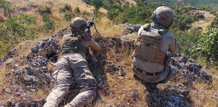 Diyarbakr'da Eren Abluka-33 ehit Jandarma Uzman avu Muhammet Tufan' operasyonu balatld