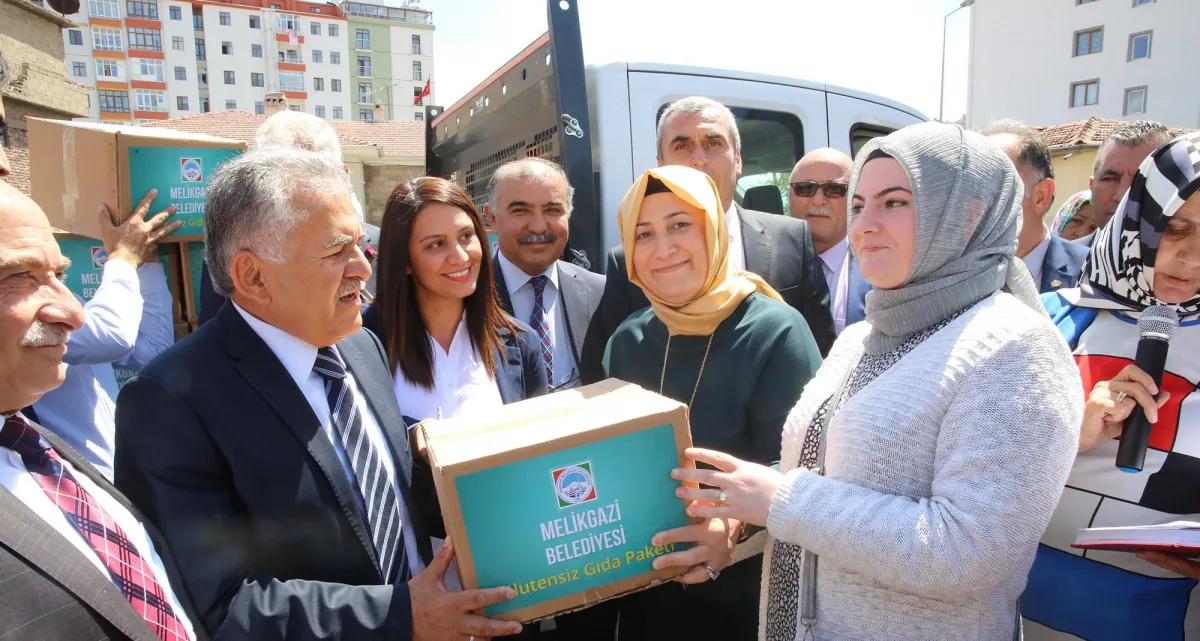 Melikgazi Belediyesinden Çölyak Hastalarına Özel Gıda Desteği