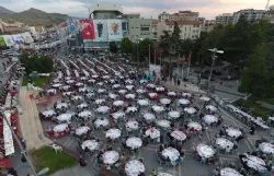 Develi Belediyesinden Kardeşlik İftarı