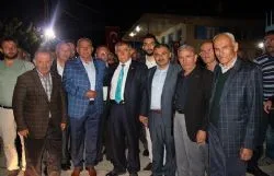 İlçe Protokolü Ayşepınar Mahallesinde Kardeşlik İftarına Katıldı