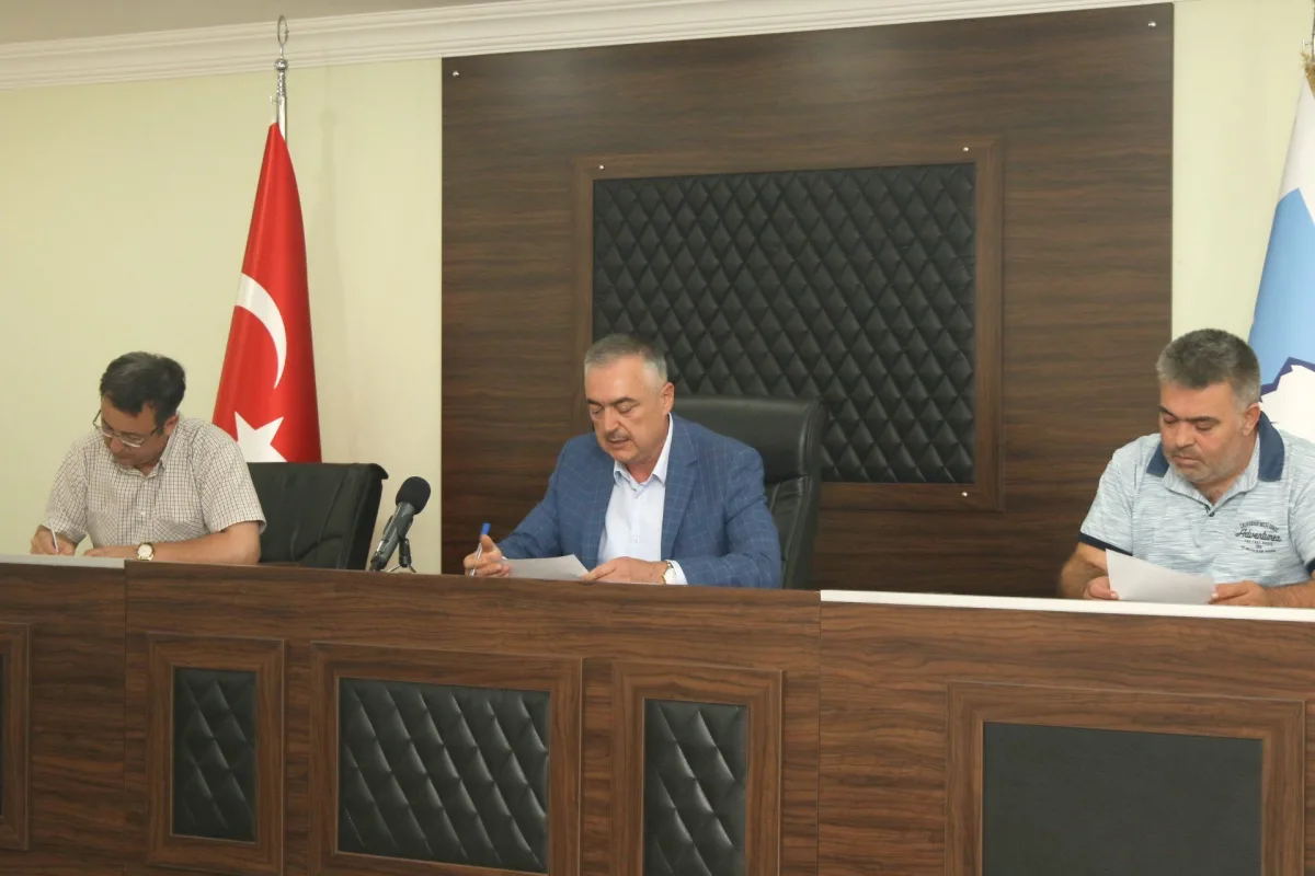 Hacılar belediye meclisi ağustos ayı toplantısını gerçekleştirdi