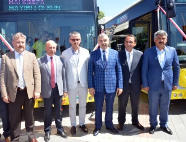 Ulaşıma 10 doğalgazlı Otobüs Takviyesi