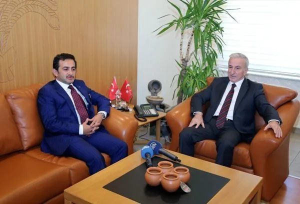 Bakan Yardımcısı Aksu Kayseri Valiliğini Ziyaret Etti