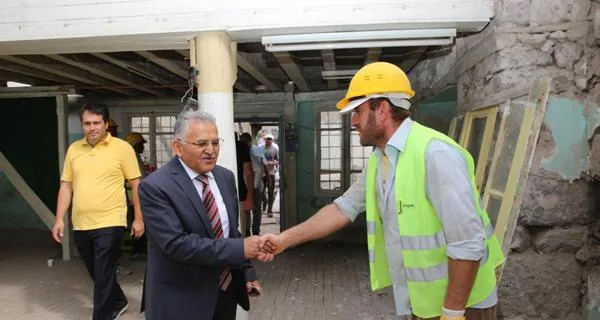 Başkan Büyükkılıç, Bozatlı Paşa Narlı Mescidi'nde