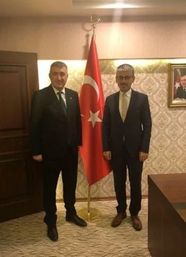 Ak Parti İl Başkanlığına Mhp’den Ziyaret