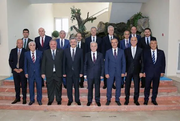 OSBÜK Heyetinden Vali Kamçı’ya Ziyaret