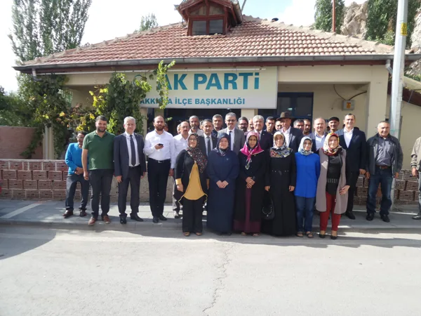 Ak Parti İl Başkanı Çopuroğlu İlçeleri Ziyaret Etti