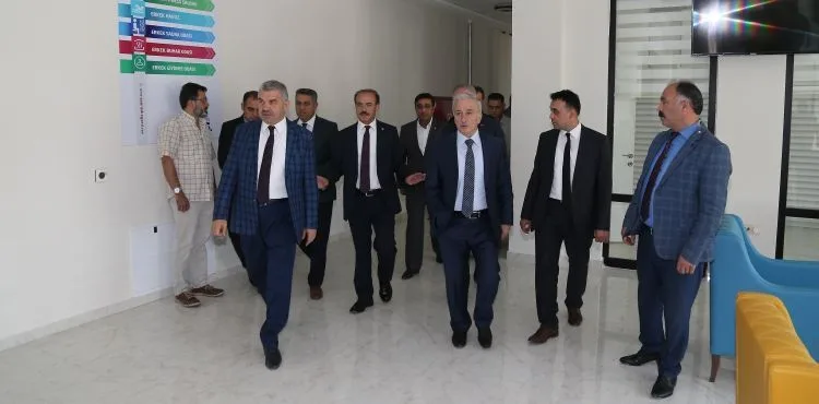 Valiler Büyükşehir Yatırımlarını Gezdi