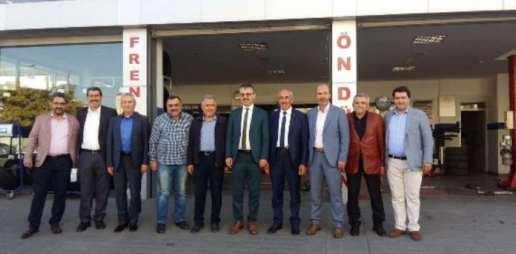Ak Parti İl Başkanı Yenisanayi Esnafını Ziyaret Etti