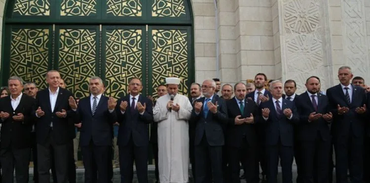 orgeneral hulusi akar camii ibadete açıldı