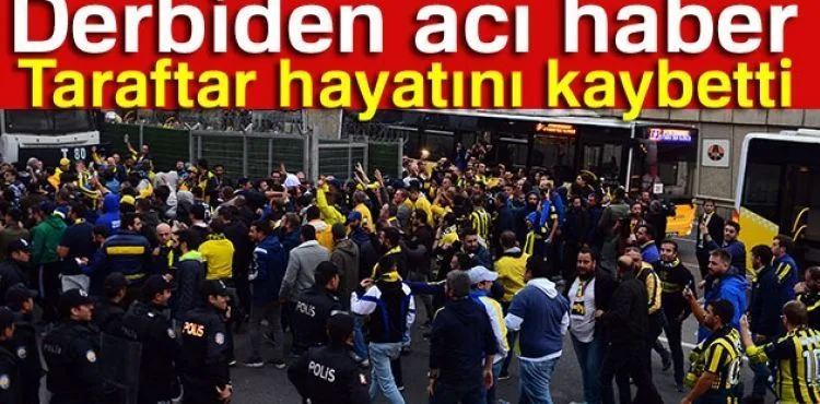 Tribünde rahatsızlanan taraftar vefat etti
