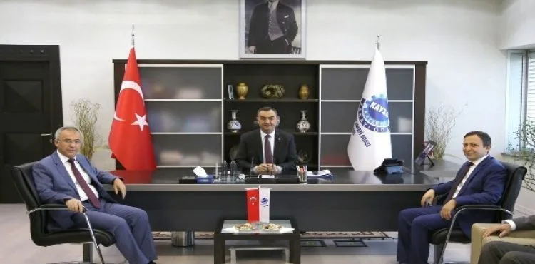 ERÜ Rektörü Prof. Dr. Çalış KAYSO 'yu ziyaret etti