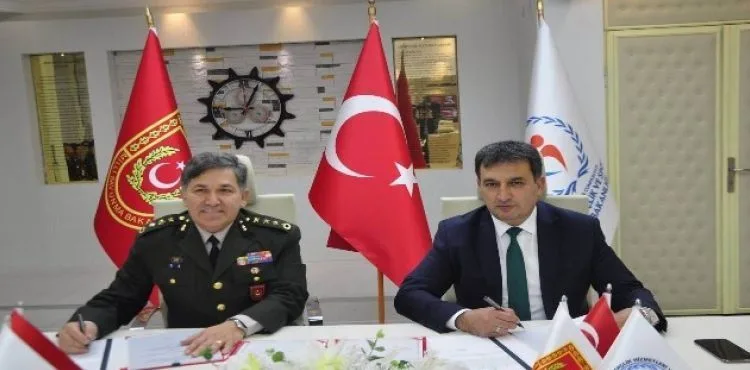 2. Ana Bakım Fabrika Müdürlüğü atış poligonunu Gençlik Hizmetleri ve Spor Müdürlüğü'ne devretti