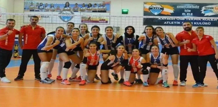 Kayseri OSB Teknik Koleji Atletikspor'un rakibi Mersin Üniversitesi
