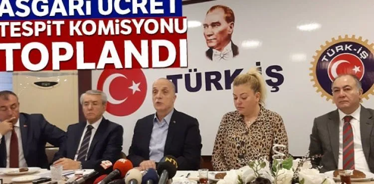 Asgari Ücret Tespit Komisyonu toplantısı başladı
