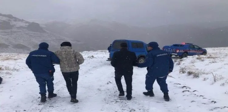 Yahyalı'da tipide mahsur kalanlar kurtarıldı