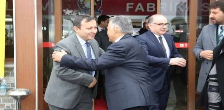 Başkan Büyükkılıç, rektörler ile bir arada