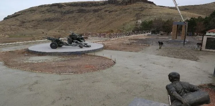 Çanakkale Şehitleri Anıt Parkında çalışmalar devam ediyor