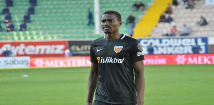 Bernard Mensah cezalı duruma düştü