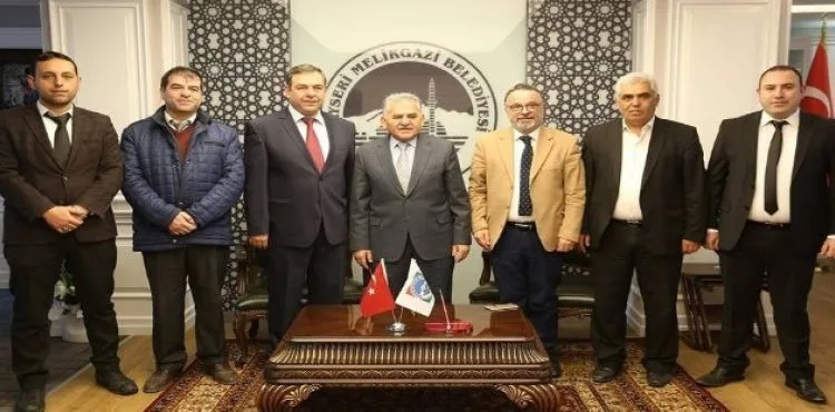 Türkiye Toplu Taşıma İşverenleri Sendikası Başkan Memduh Büyükkılıç'ı ziyaret etti