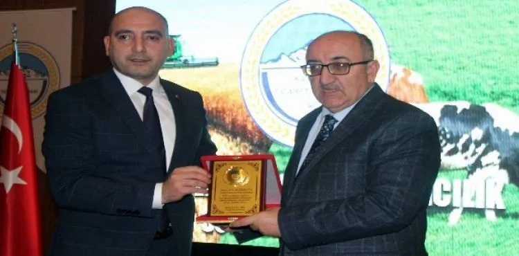 KTB Başkanı Bağlamış Kayseri'nin tarım ve hayvancılık raporunu sundu