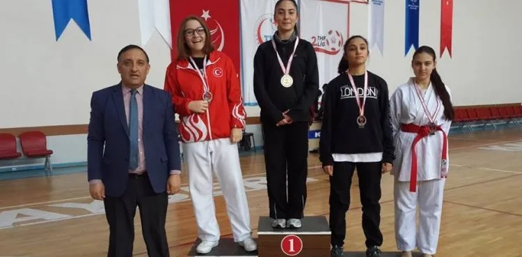 Okullar arası Karate İl Birinciliği tamamlandı