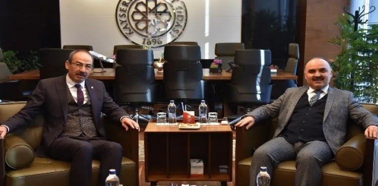Vali Günaydın KTO Başkanı Gülsoy'u ziyaret etti