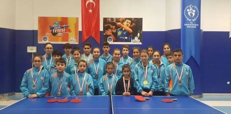 Yıldız-Genç Masa Tenisi Yerel Lig Müsabakaları tamamlandı