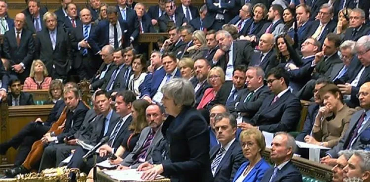 İngiltere'de Brexit Anlaşması'na ret