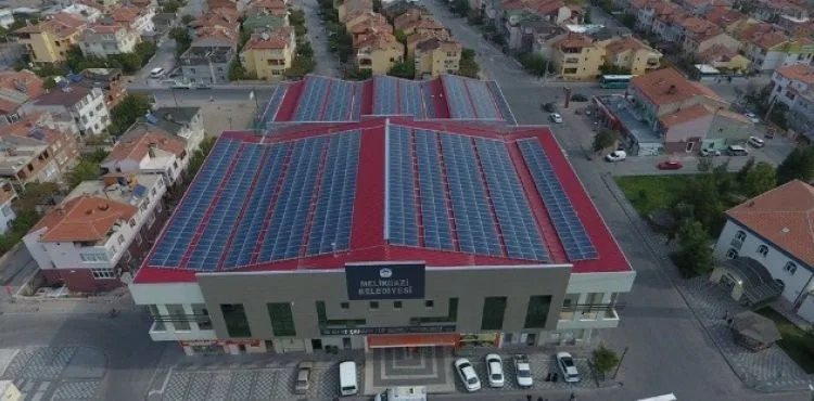 Melikgazi GES ile yılda 8220 ağacın kesilmesini engelliyor