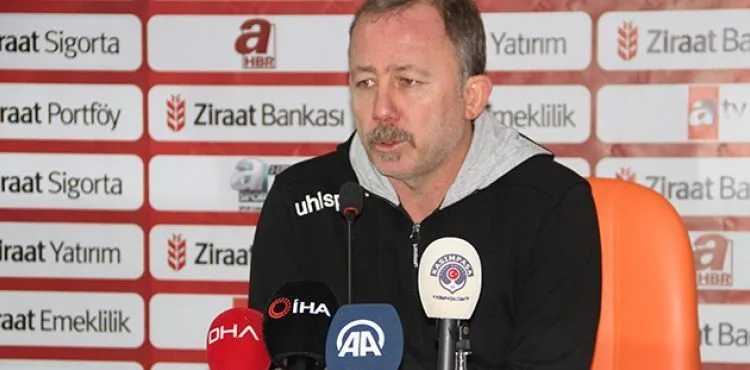 Sergen Yalçın: 'Müsabakada öteki tura geçebiliriz diye düşünüyorum'