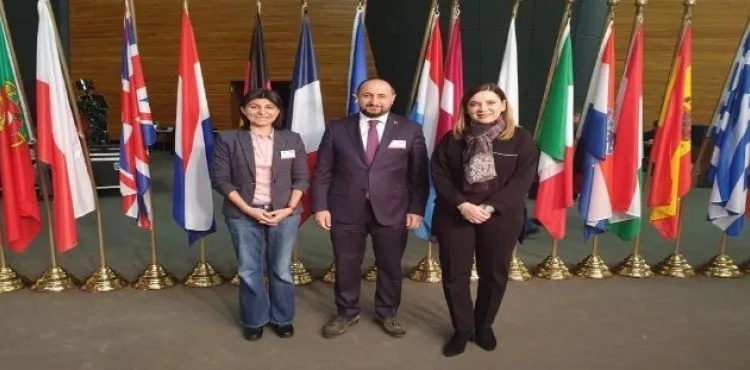 Türkiye-AB Karma Parlamento Komisyonu Başkanlık Divanı üyeleri Strazburg'da
