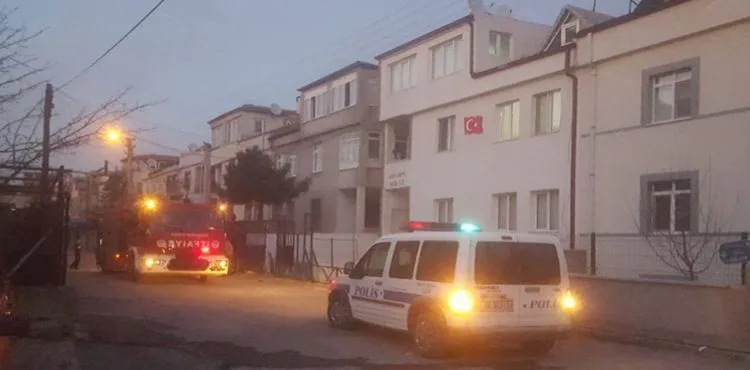 Kayseri'de ev yangını