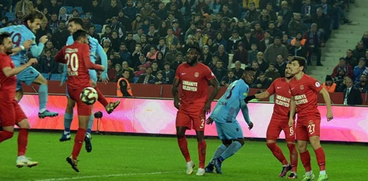 Trabzon'da gol sesi çıkmadı