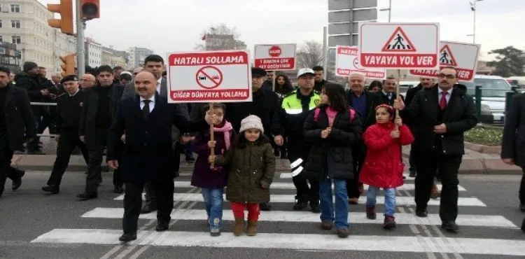 Trafikte Yaya Bilincinin Oluşturulması Projesi