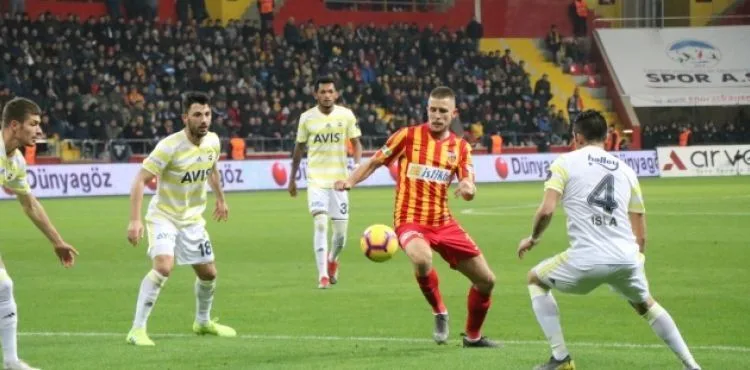 Fenerbahçe Kayseri'de kayıp!