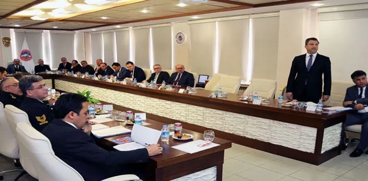 Seçim Güvenliği Toplantısı Vali Günaydın Başkanlığı’nda Yapıldı