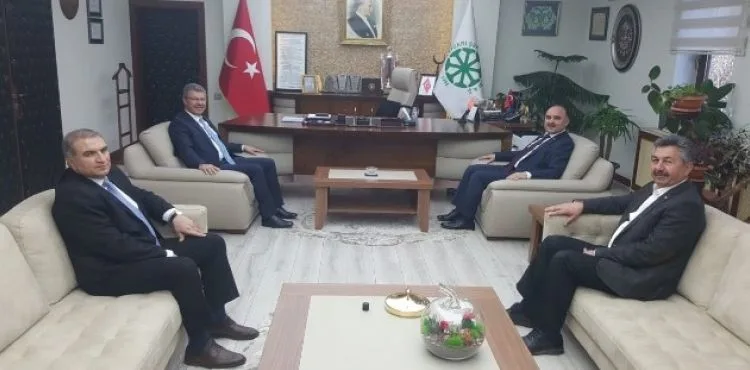 Vali Günaydın'dan Kayseri Şeker'e ziyaret